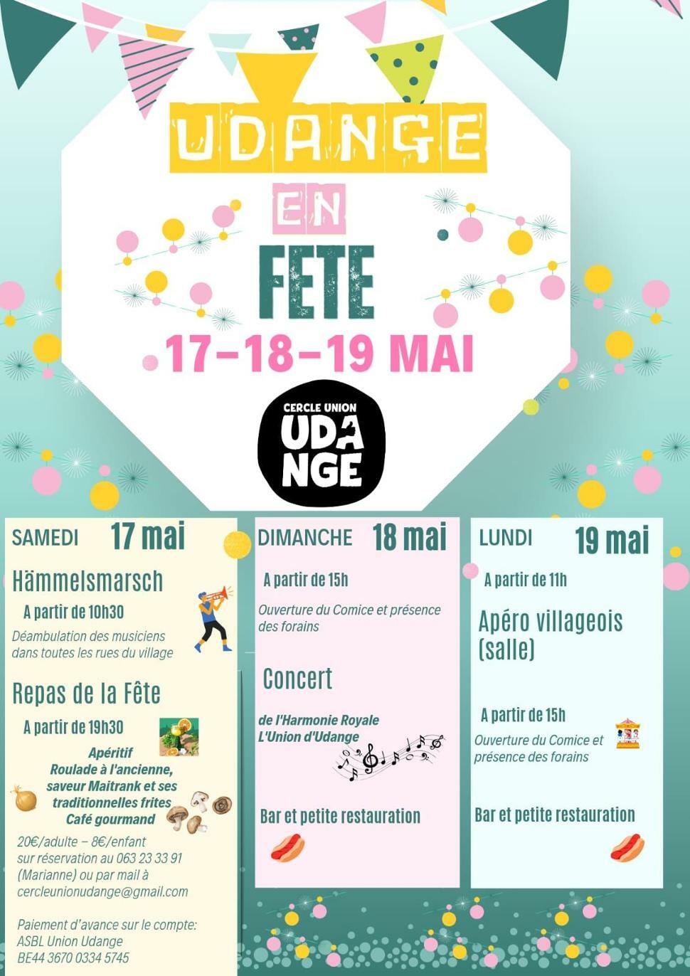 Udange en fête