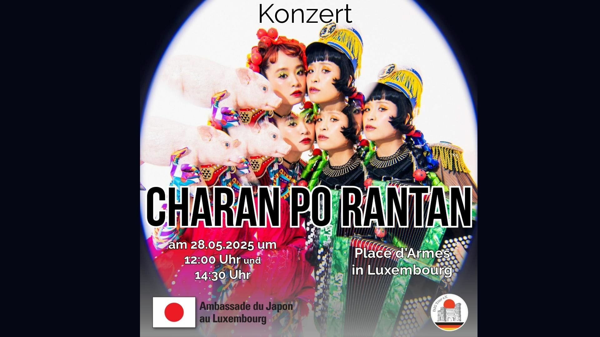 Charan-Po-Rantan en concert live !