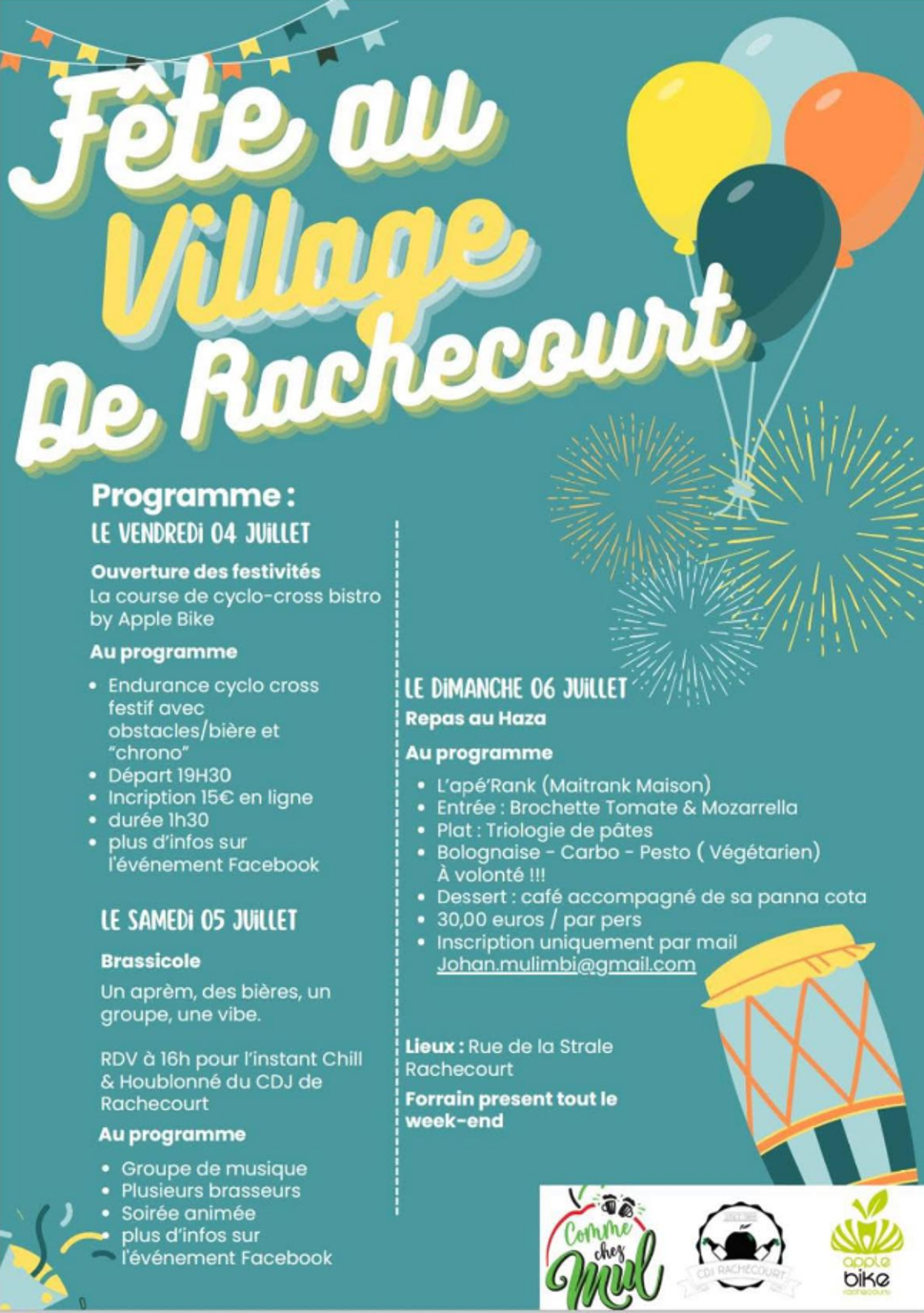 Fête du Village de Rachecourt