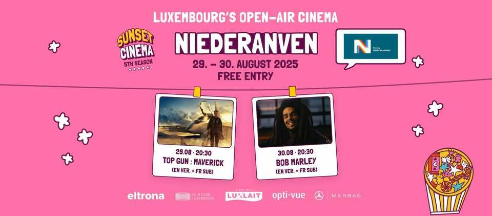 Ciné en Plein Air: Sunset Cinema 2025 à Niederanven