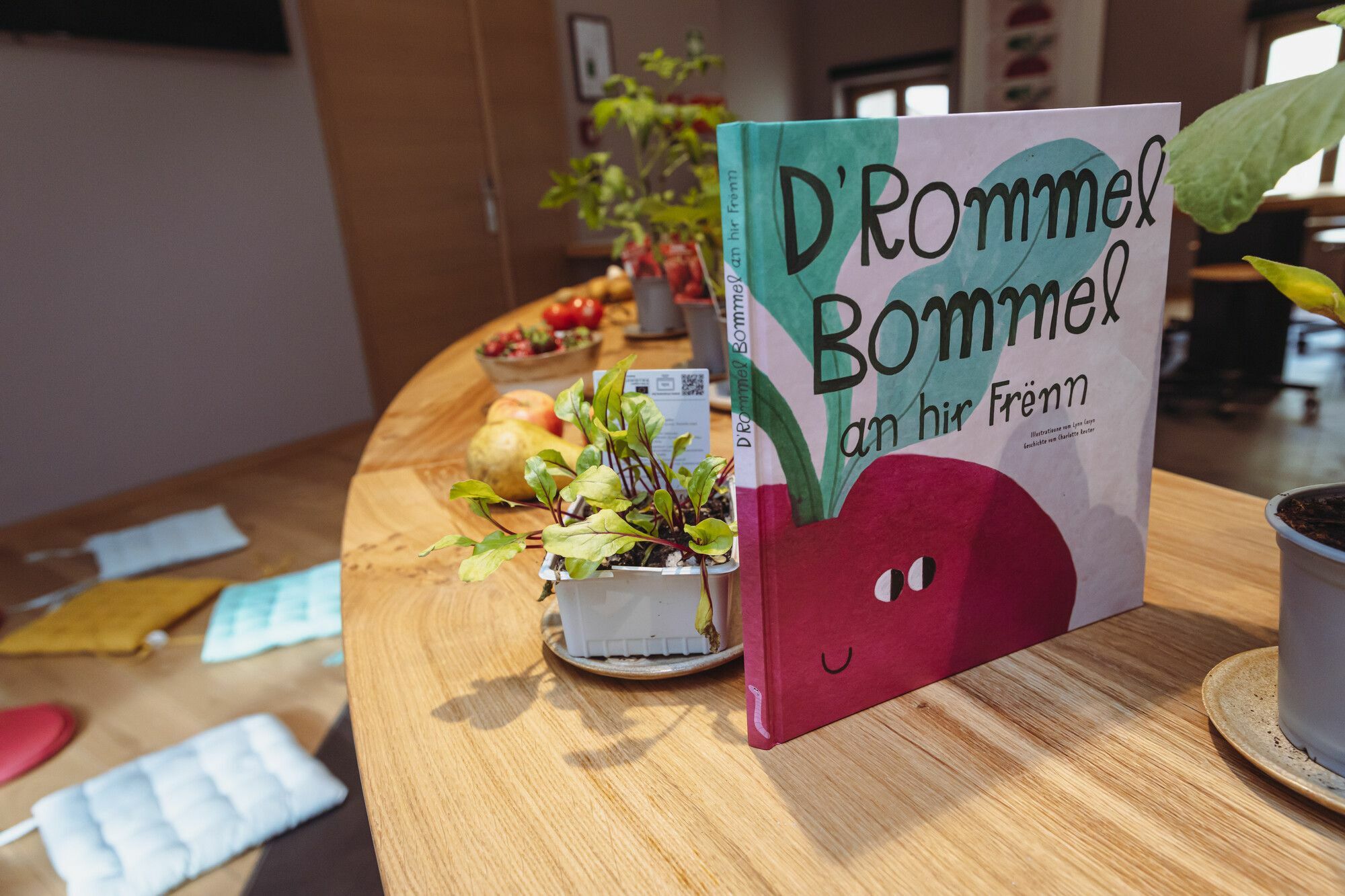 « D'Rommel Bommel and Friends » – Reading and Workshop