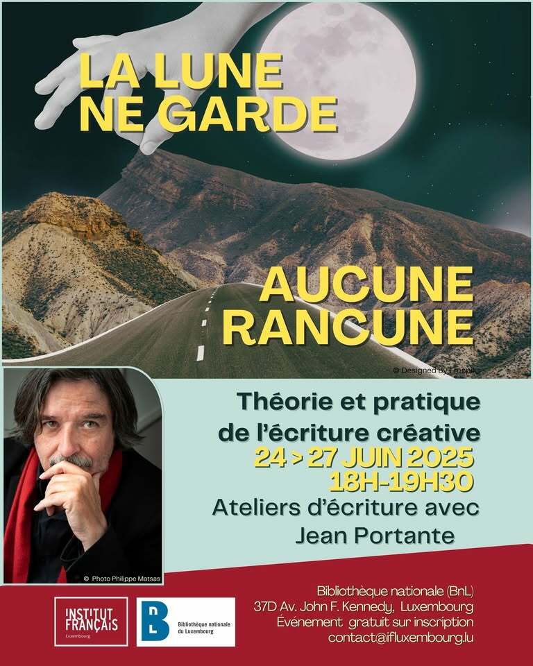 Ateliers d'écriture avec Jean Portante