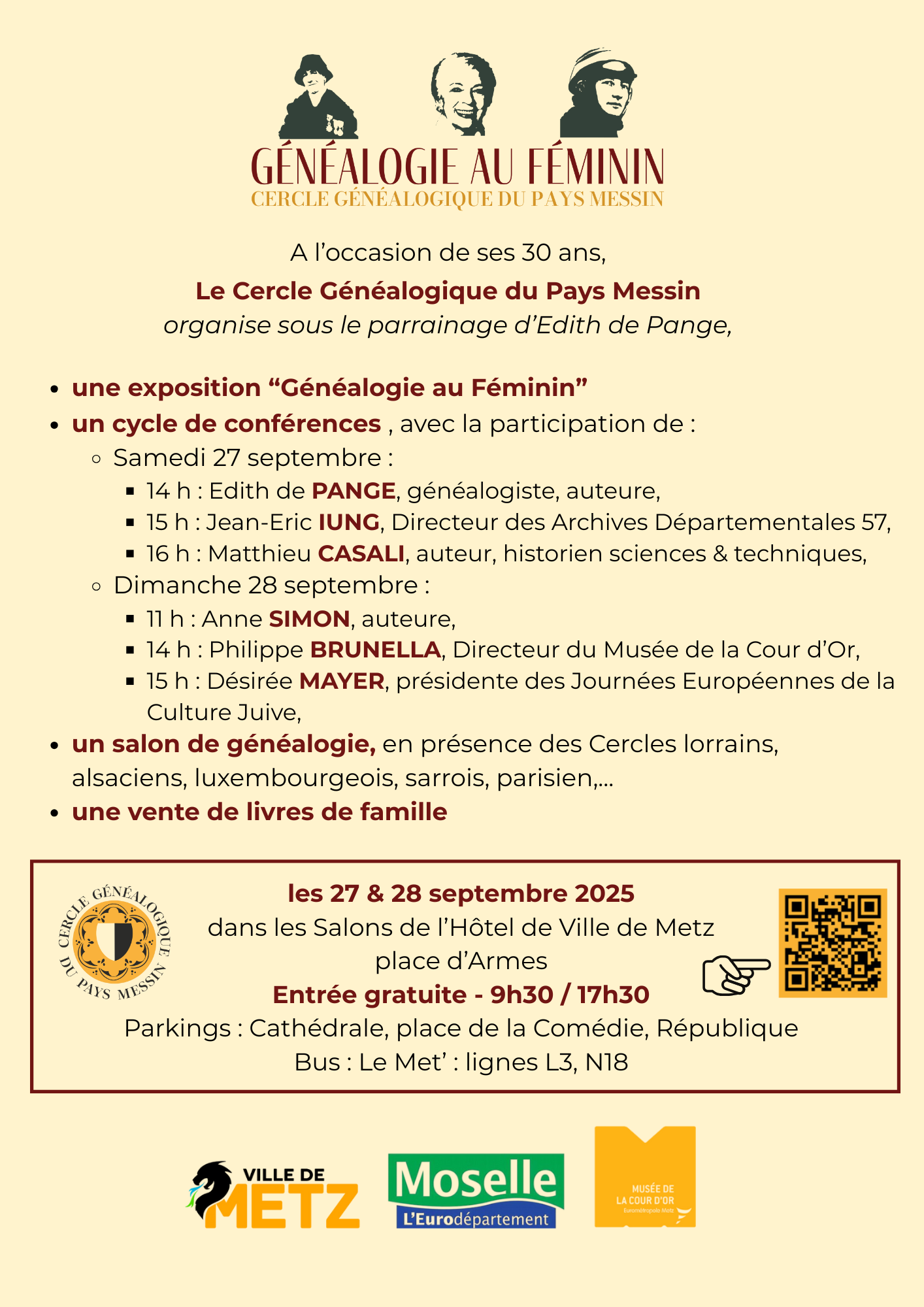 Conference - Exhibition - Women's Genealogy