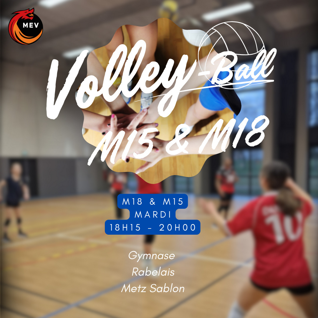 Volley-Ball M15 & M18