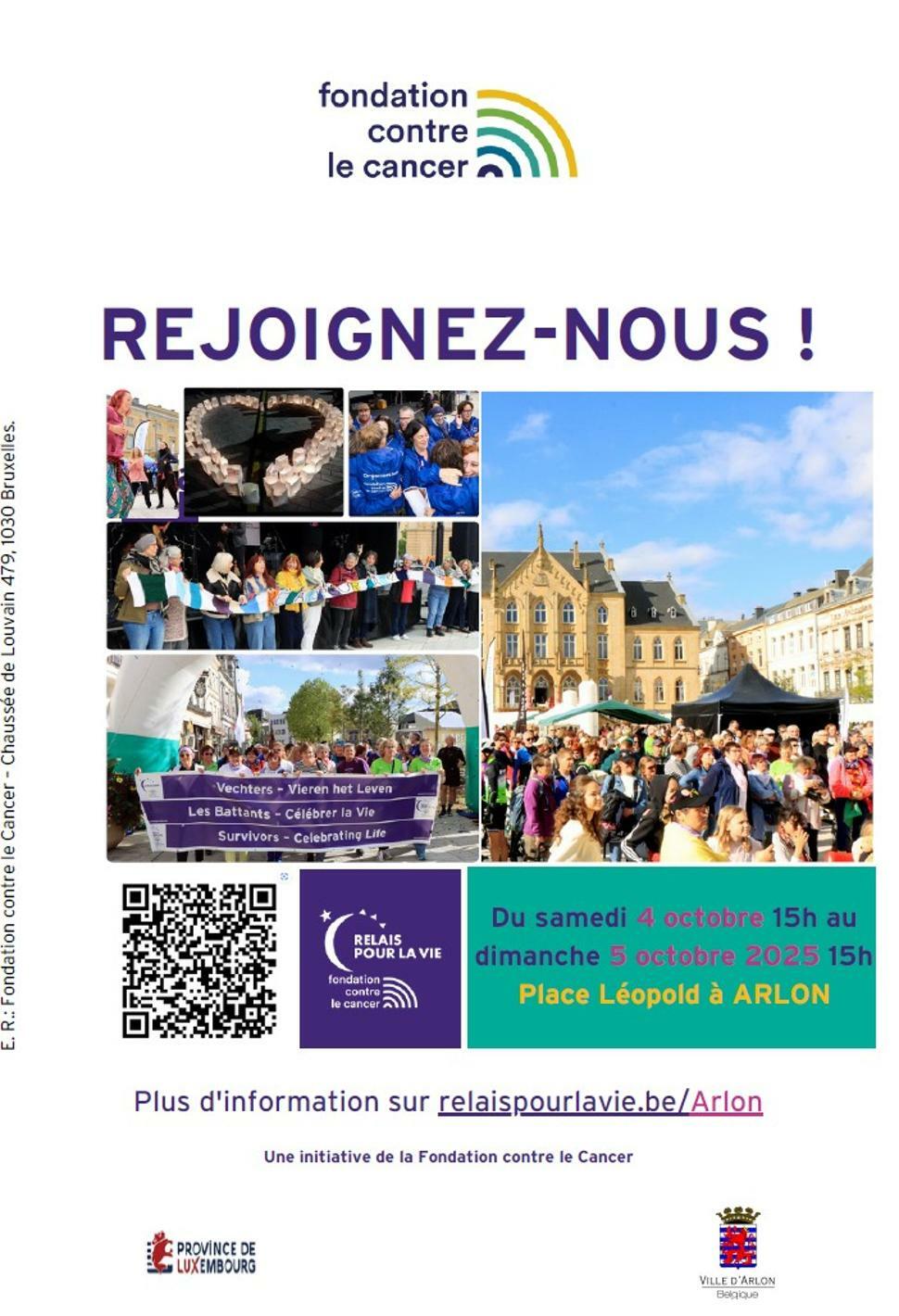 Relais pour la vie à Arlon  2025