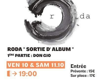 Roda : sortie d'album