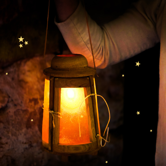 Balade à la lanterne médiévale