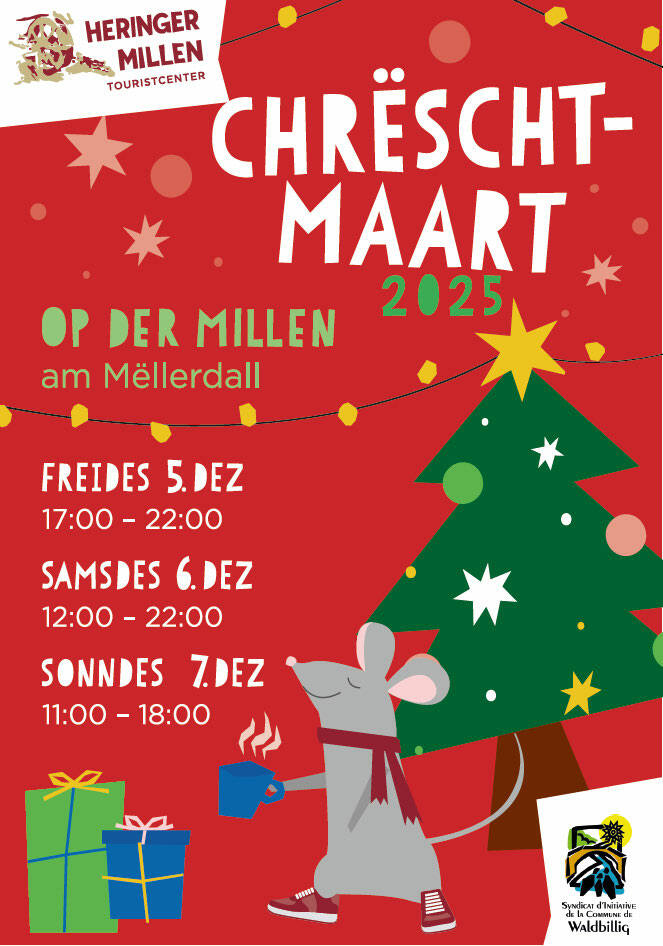 Marché de Noël au moulin Heringer