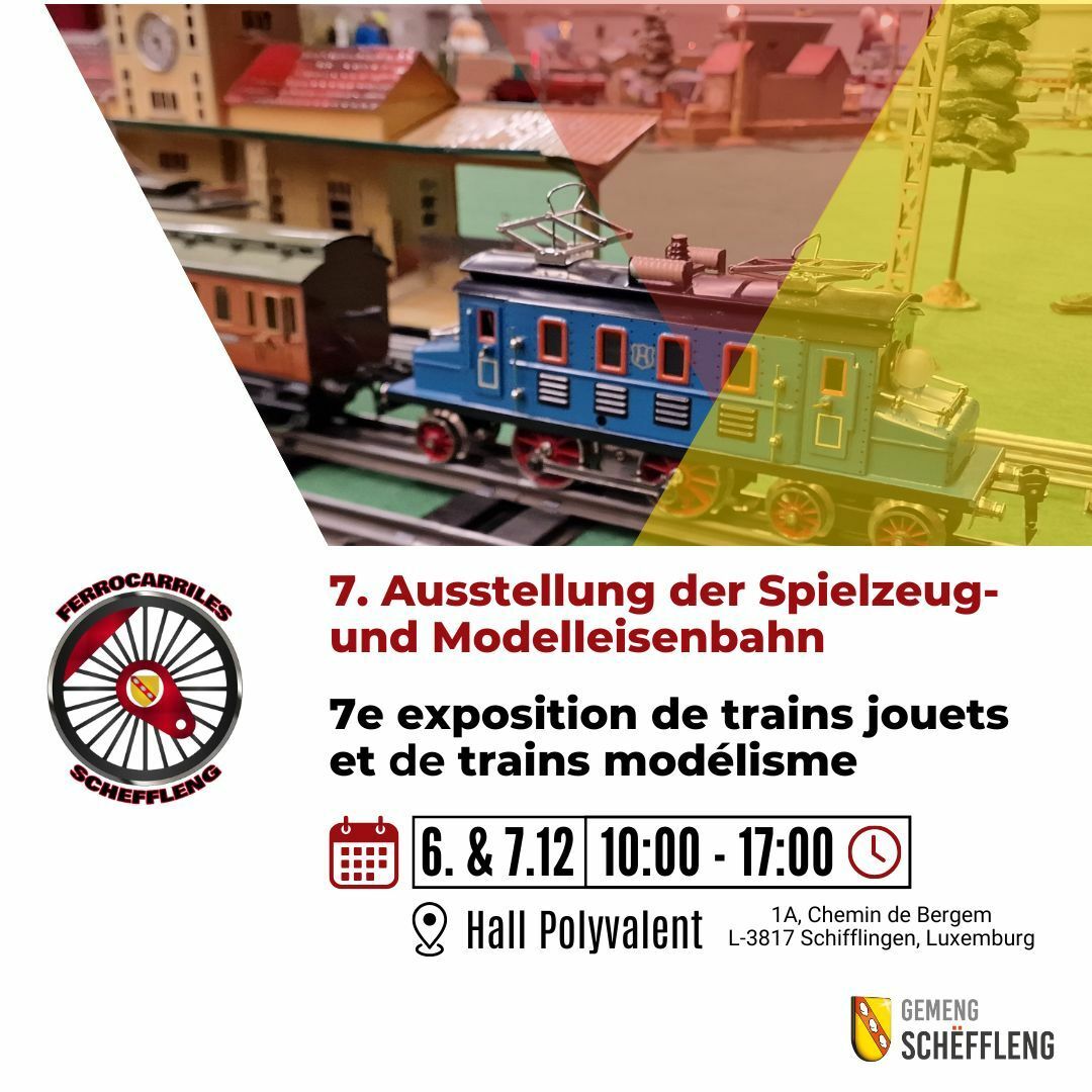 7ème Exposition de Jouets et Modèles Ferroviaires