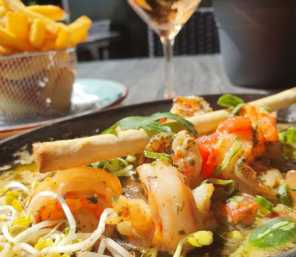 All-you-can-eat scampi