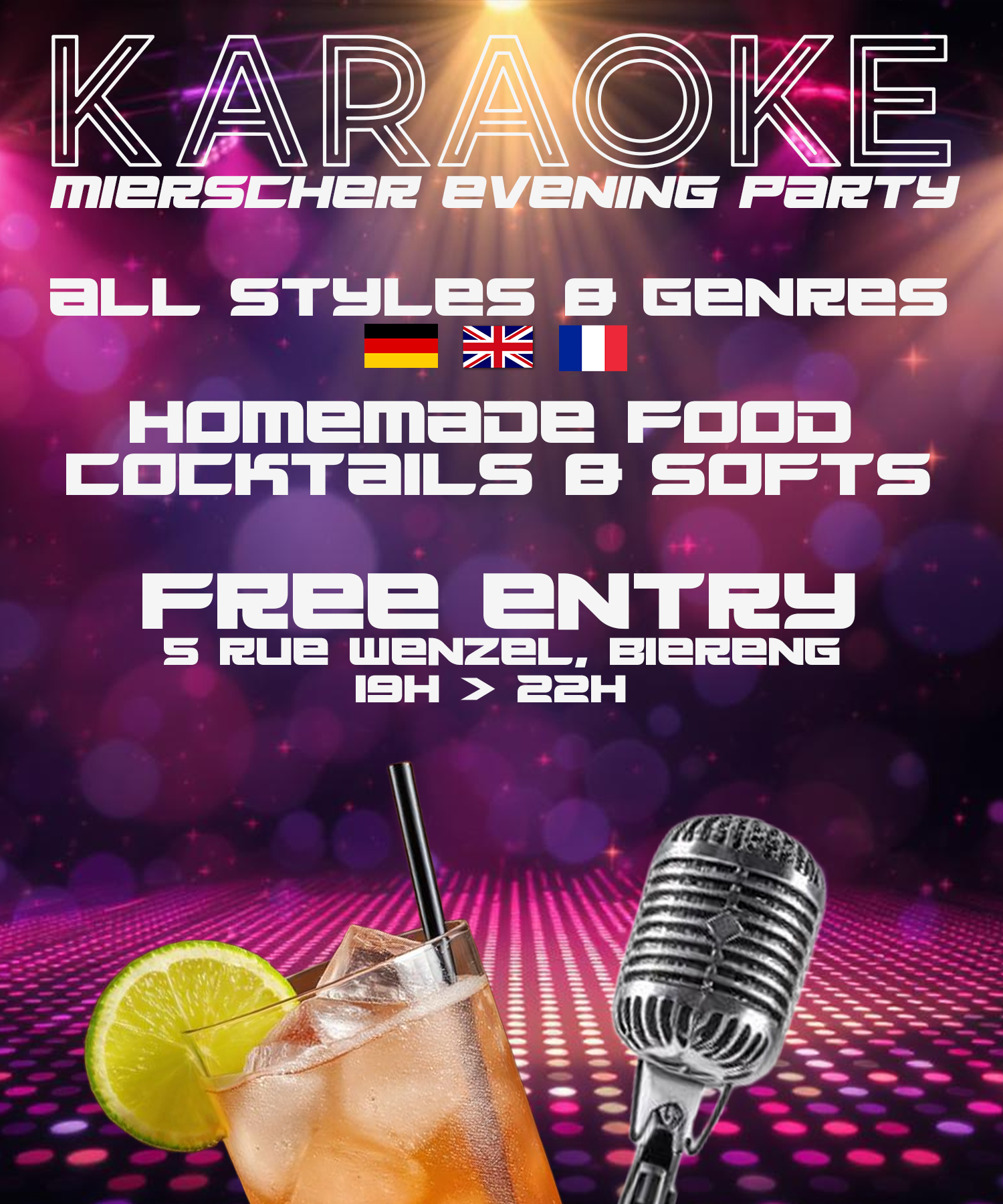 Karaoke Mirscher Evening Party #3