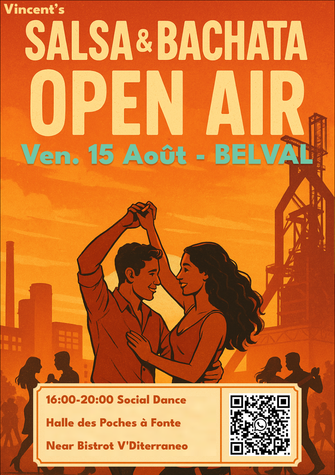 Salsa bachata open air