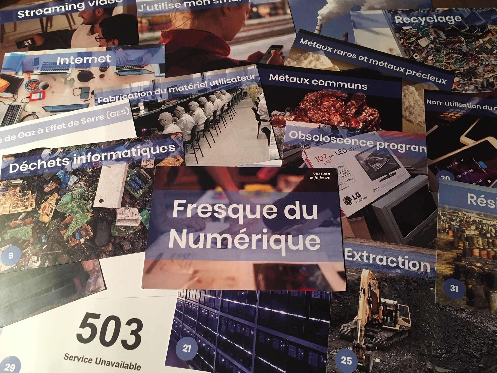 Fresque du Numérique
