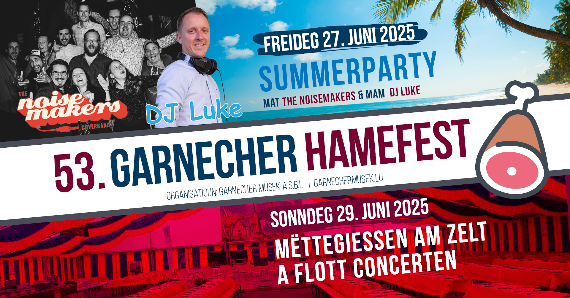 Summer party at the Garnecher Hamefest
