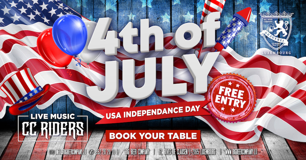 4Th of July - USA independance day - Live music