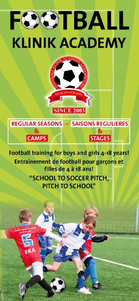 Football stadium for 4-17 year olds