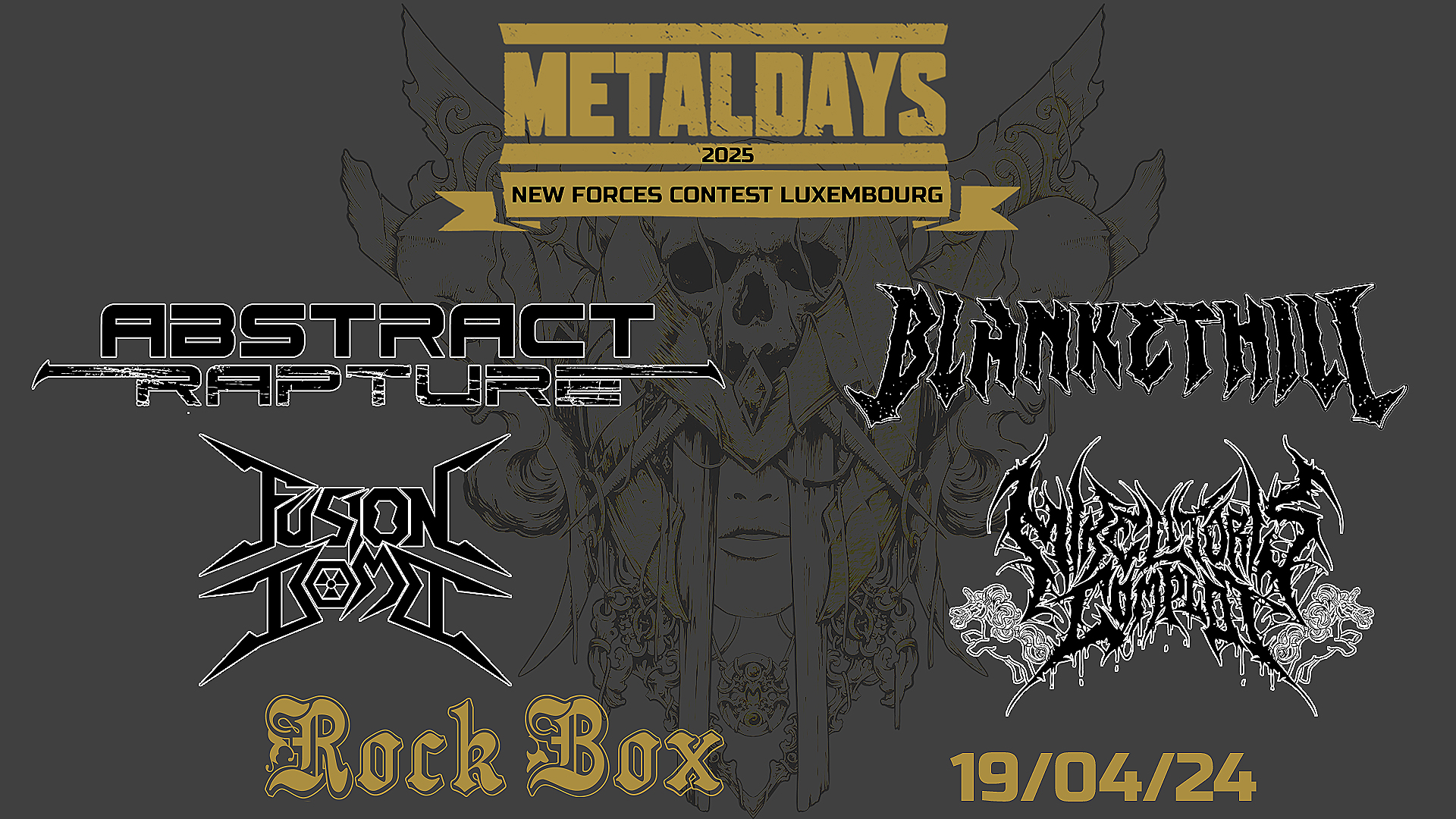 Metal Days 2025 New Forces Contest Luxembourg!