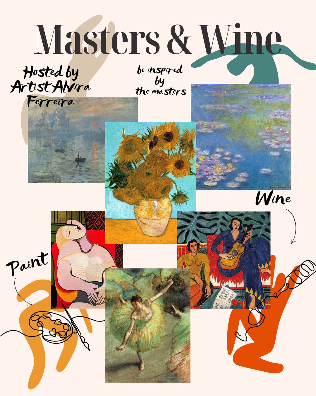 The Masters & Wine: Choose Your Artist