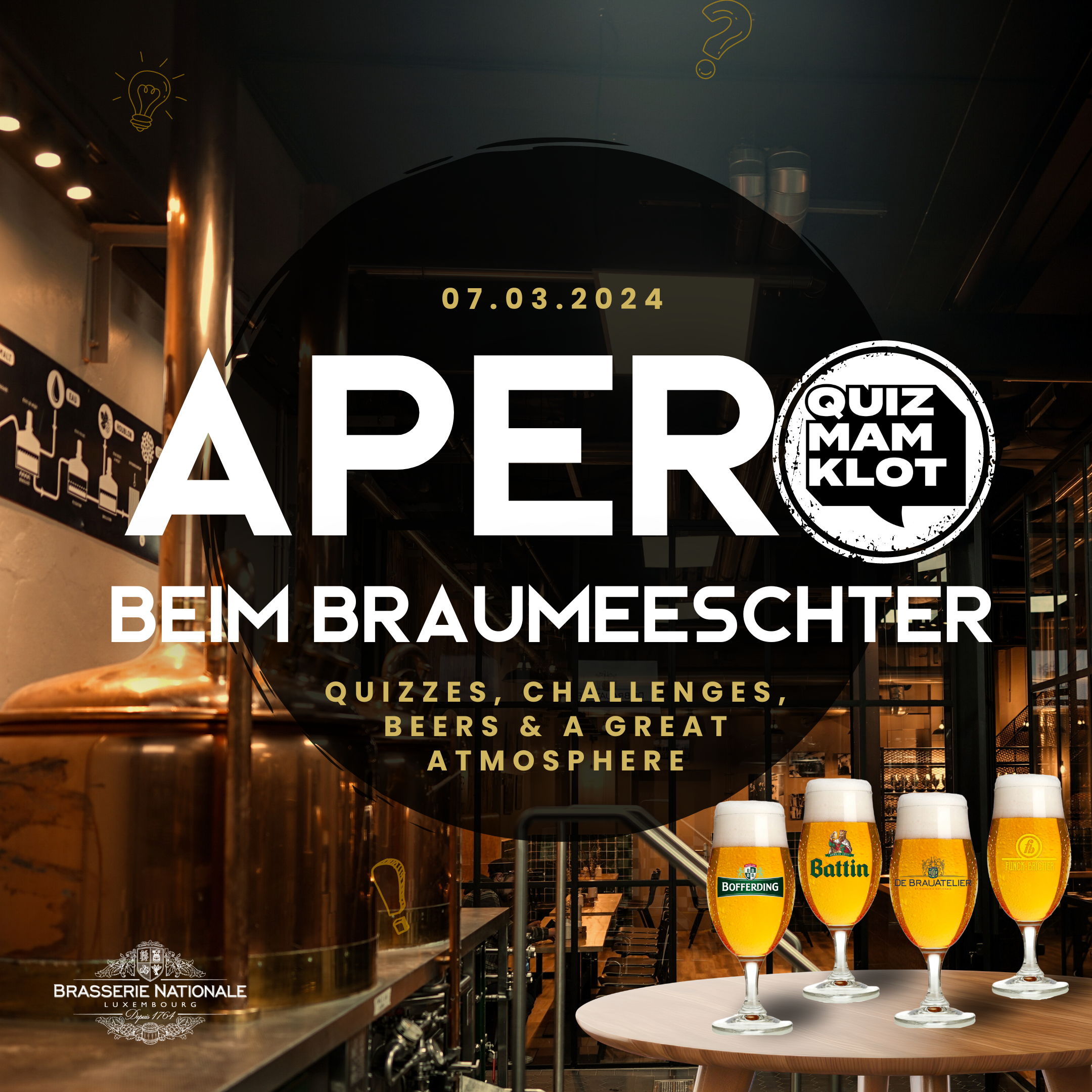 Brewmaster's Apéro - QUIZ edition