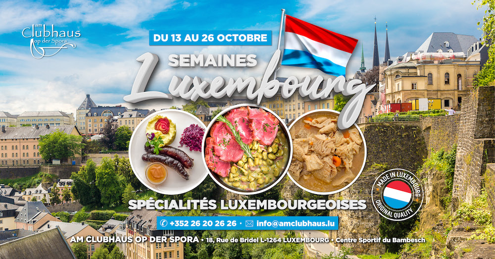 Semaines Luxembourg • Spécialités Luxembourgeoises