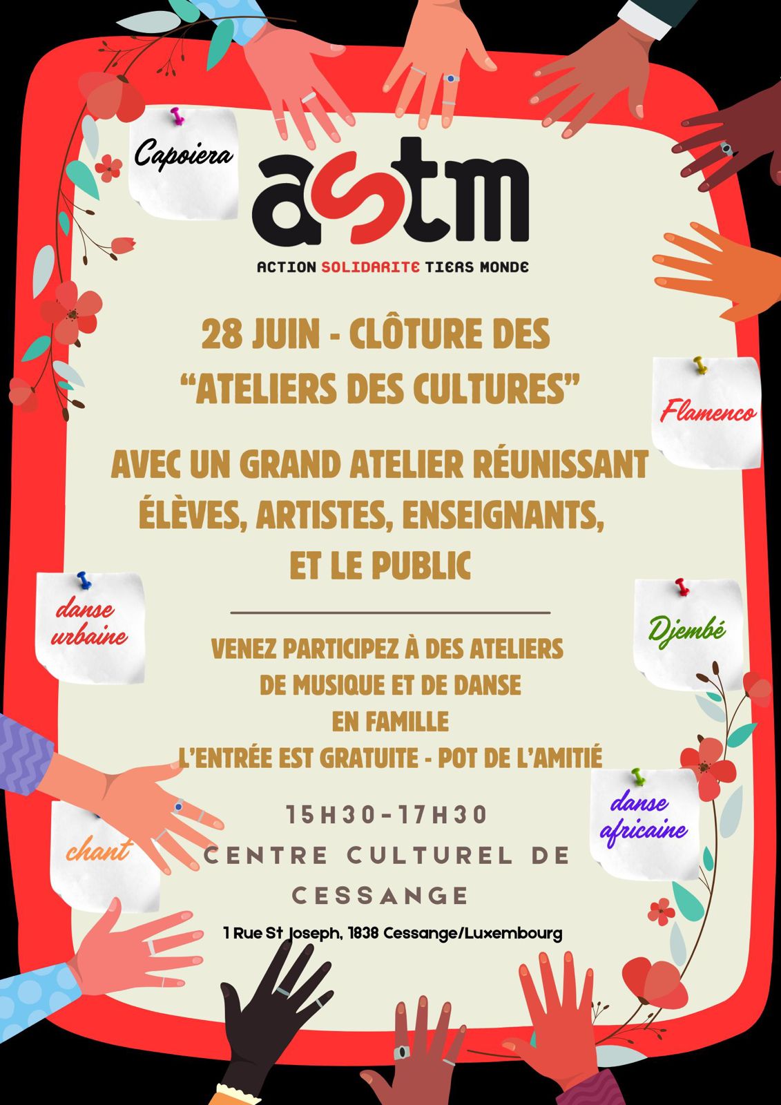Fête de clôture des ateliers