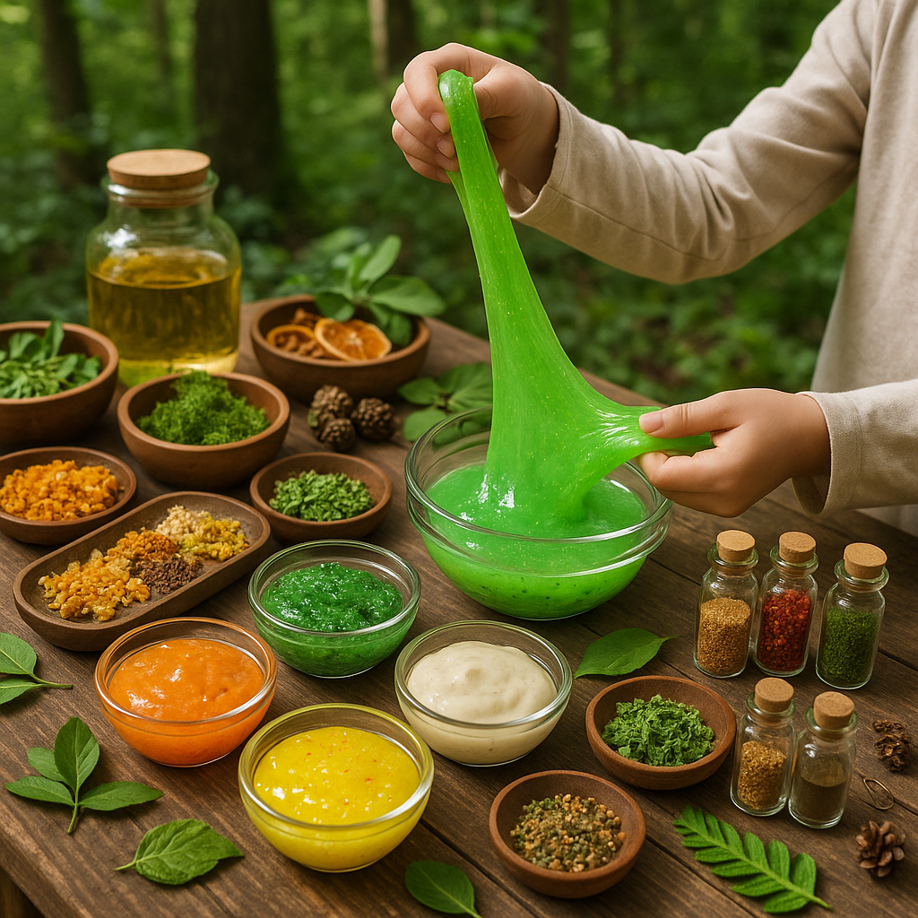 Children's/family science workshops: Bioslime