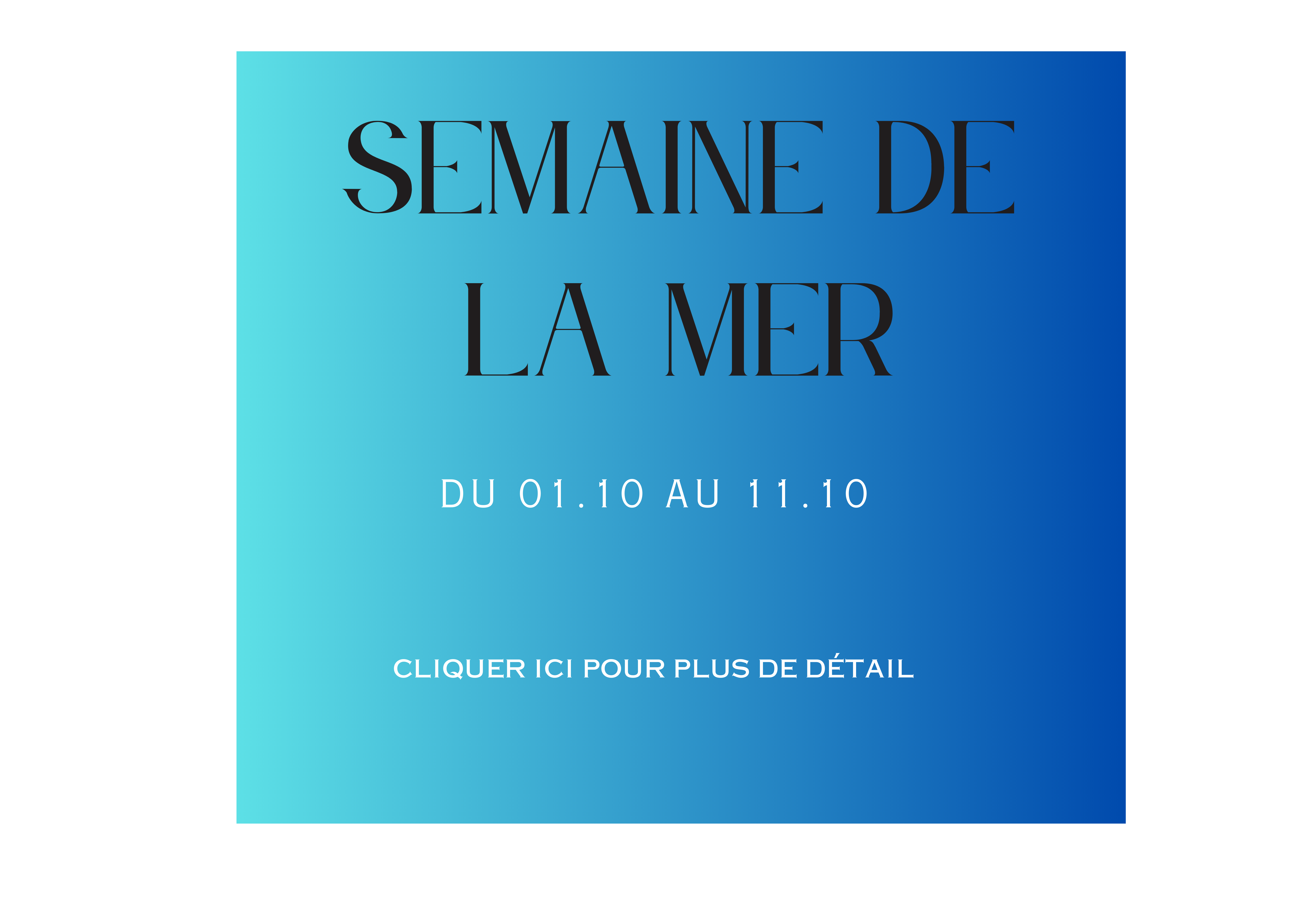 Semaine de la Mer