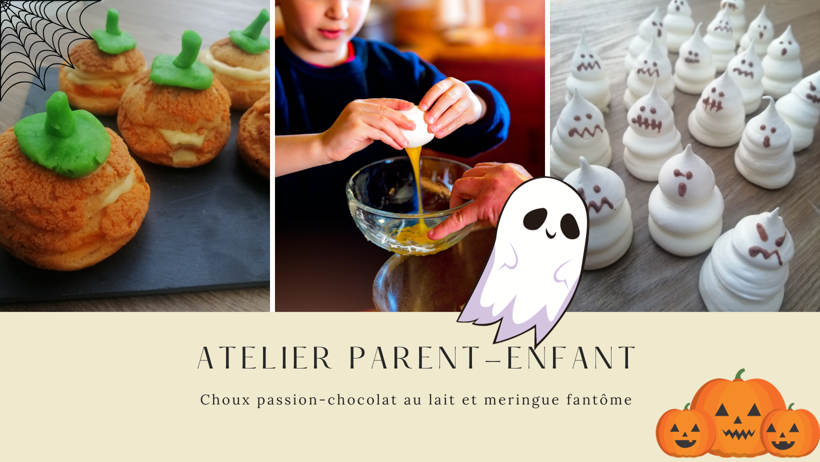 Atelier de Pâtisserie Parent-Enfant / Halloween