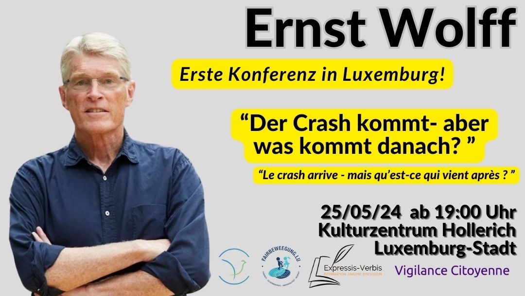 Ernst Wolff : le crash arrive et ce qui va suivre