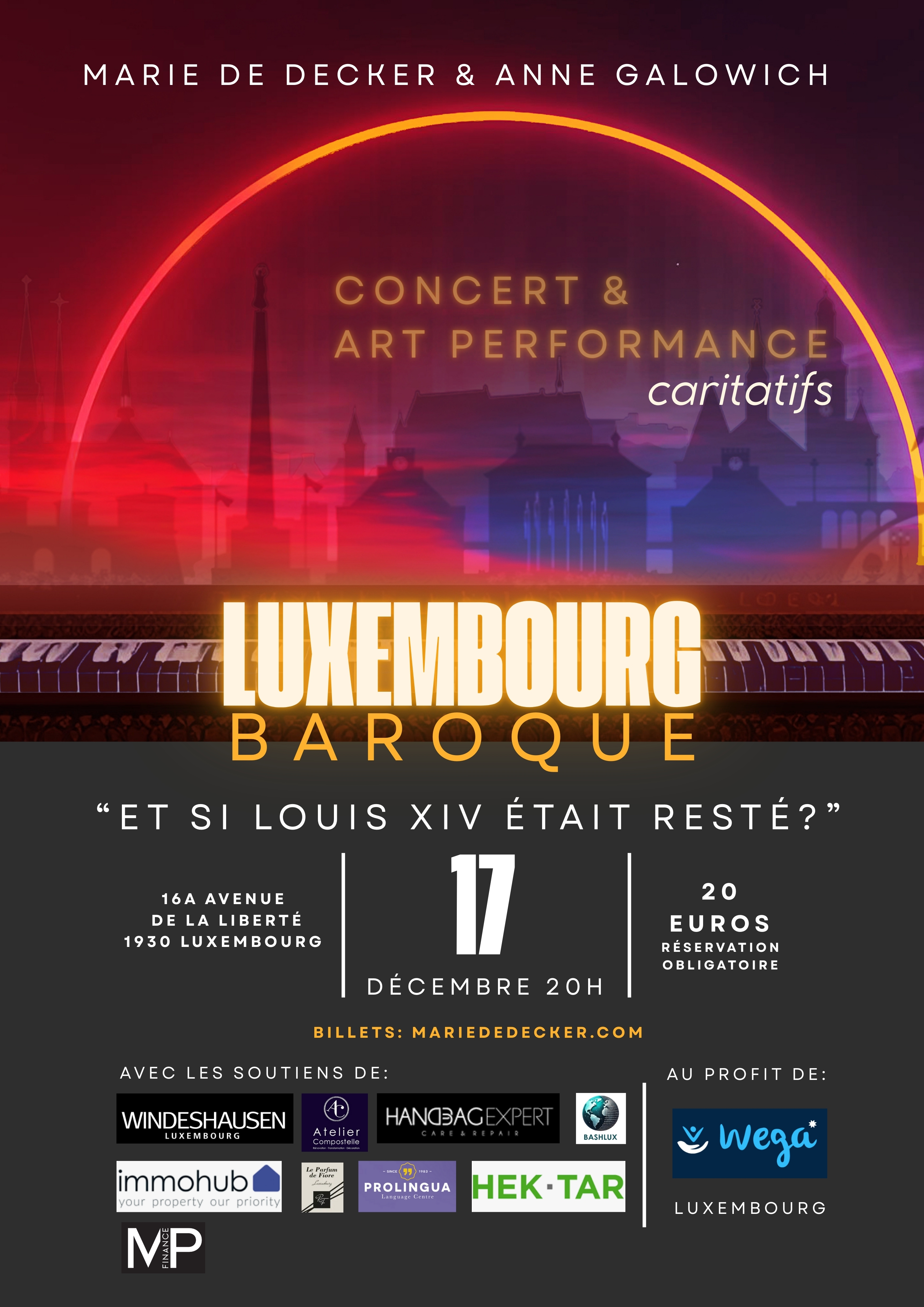 Concert-Performance, Luxembourg Baroque "Et si Louis XIV était resté?"