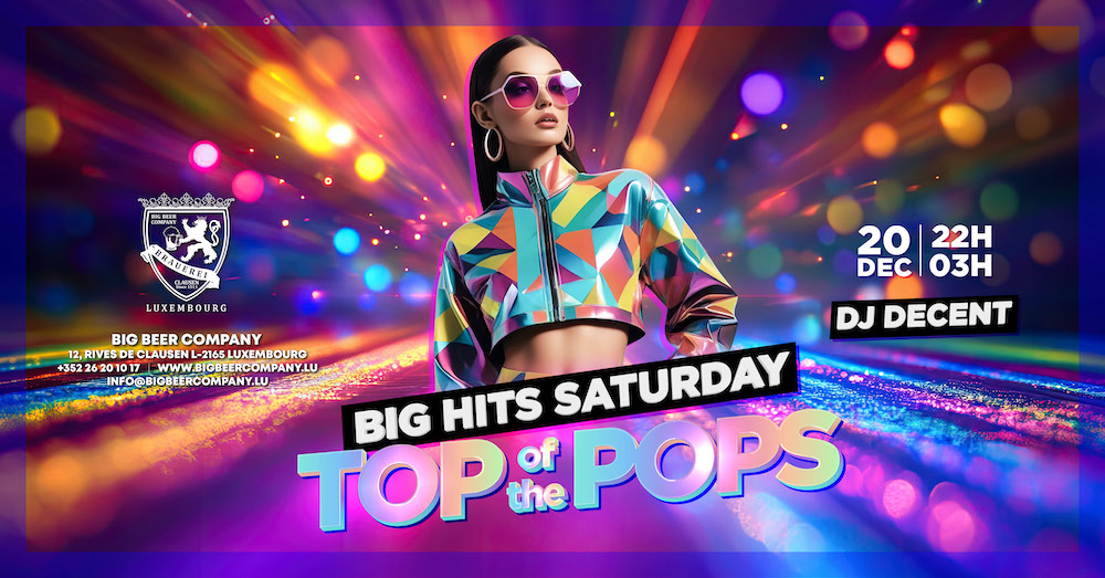 Big hits saturday - top of the pop