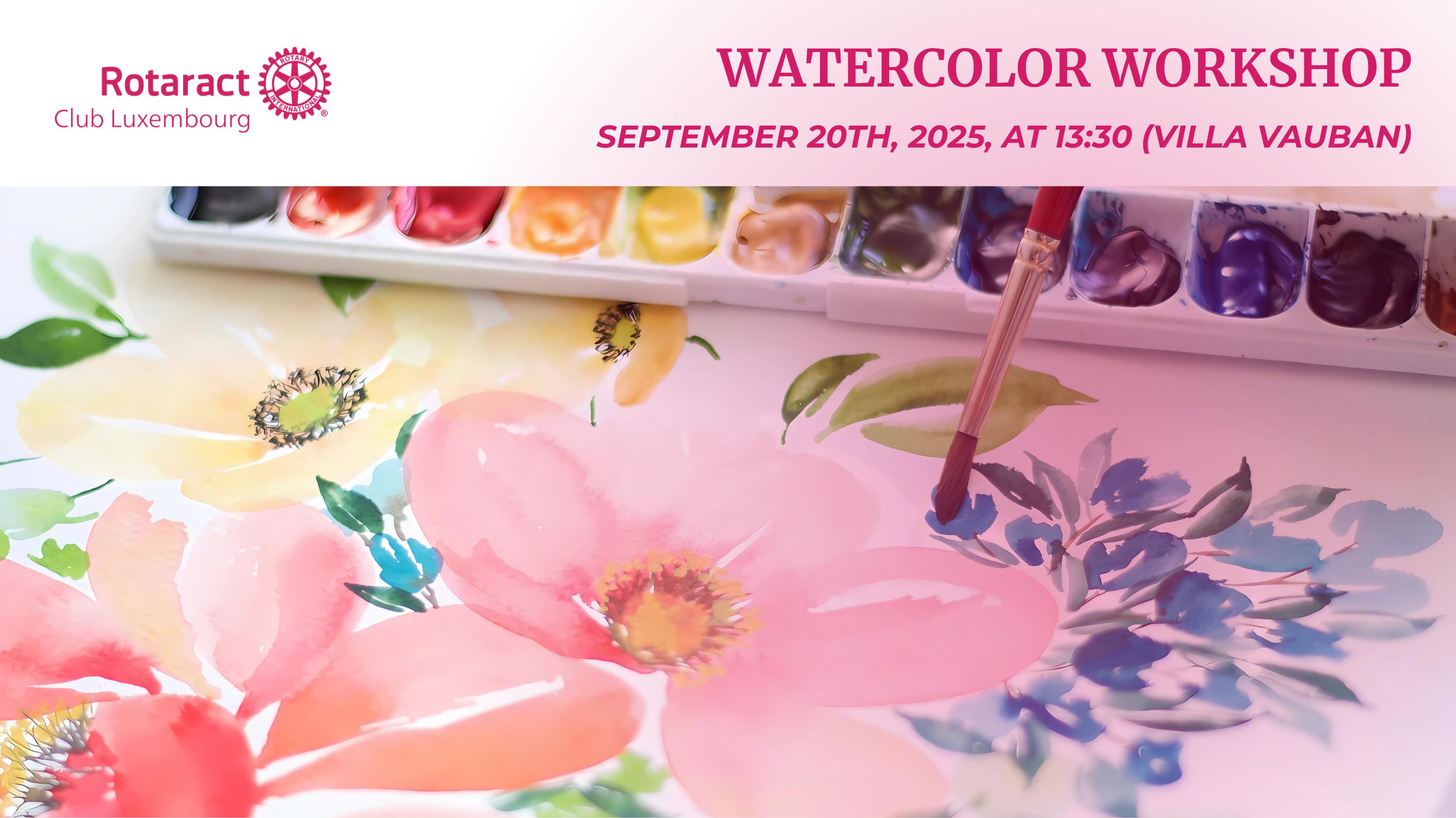 Watercolor Charity Workshop