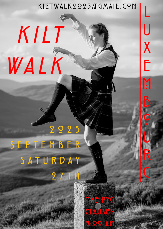 Luxembourg Kilt Walk 2025 (40 km)