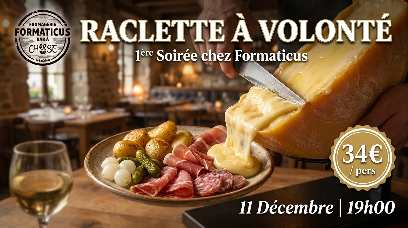 All-You-Can-Eat Raclette Evening – 1st edition at Formaticus