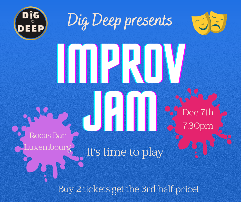 Improv Jam (open mic): participate or watch!