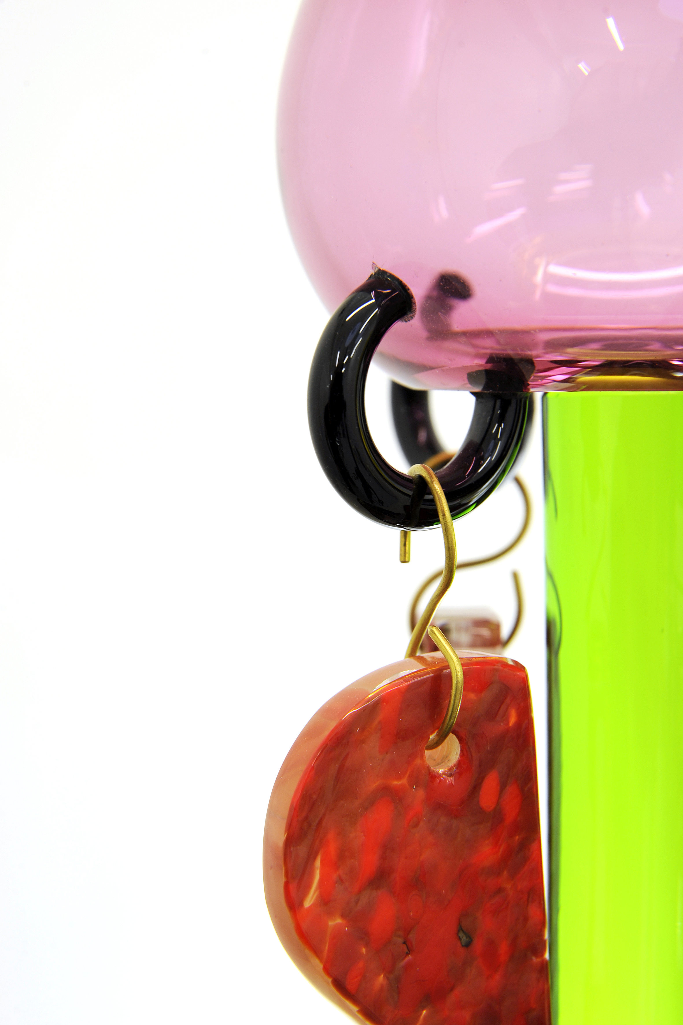 Memphis glass collectibles - Exhibition of Murano glass objects