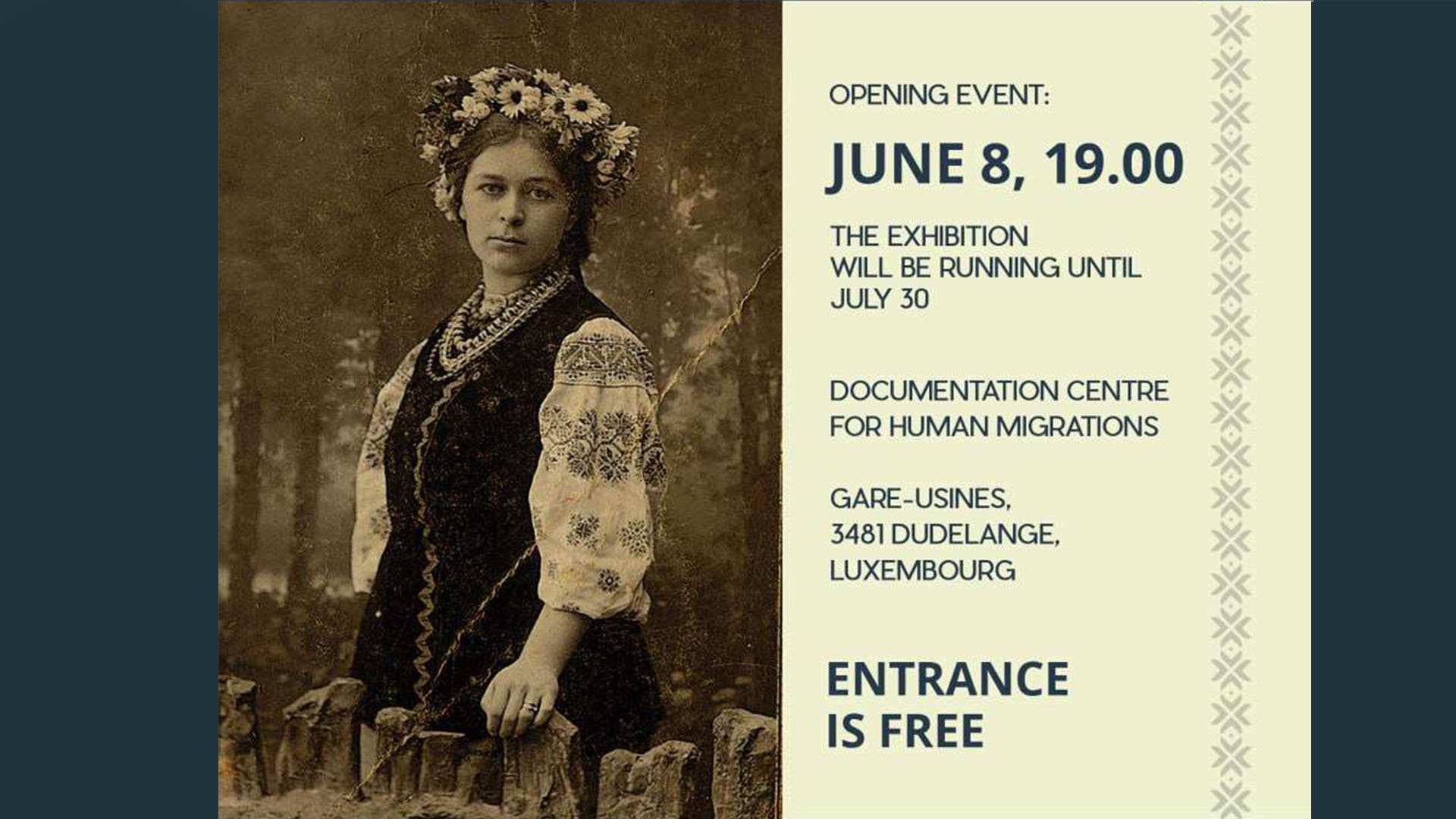 Exposition: Les femmes Ukrainiennes à travers l'histoire