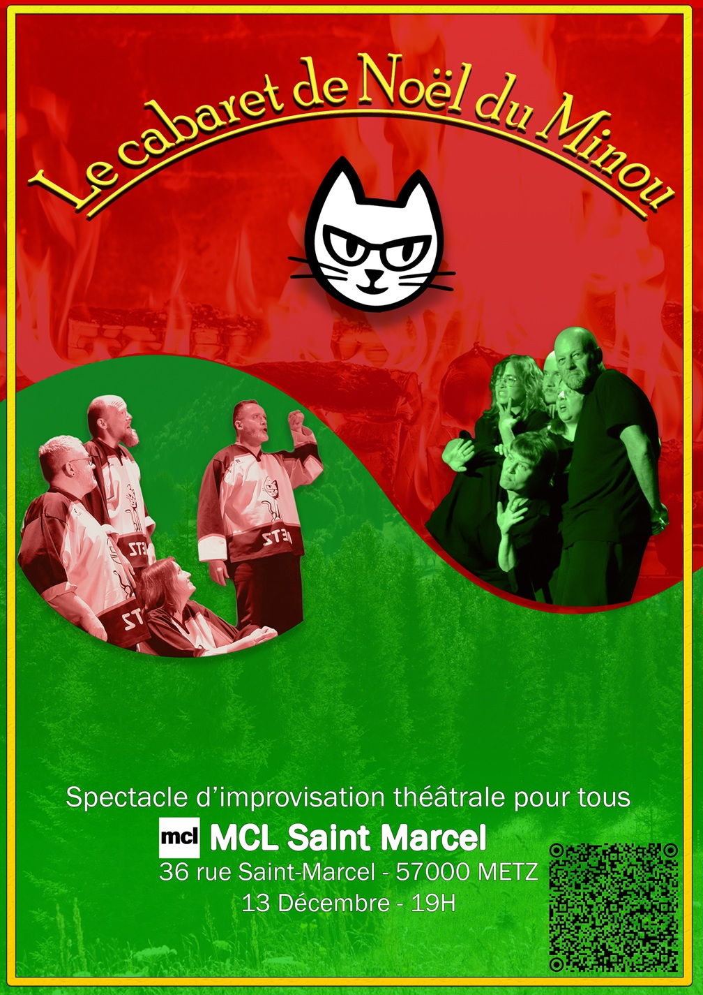Le Noël du MINOU à la MCL Saint Marcel !