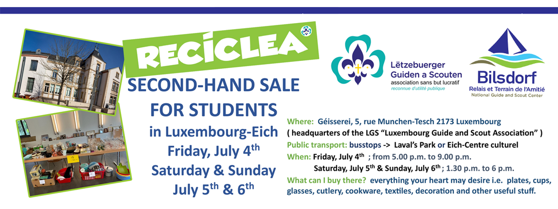 Reciclea - Second-hand sales for students