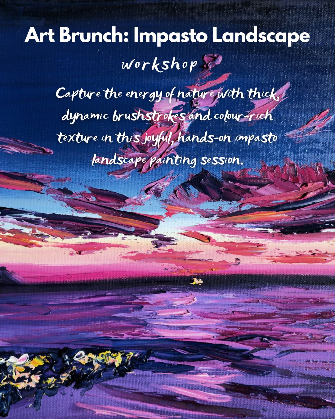 Art Brunch: Impasto Landscape