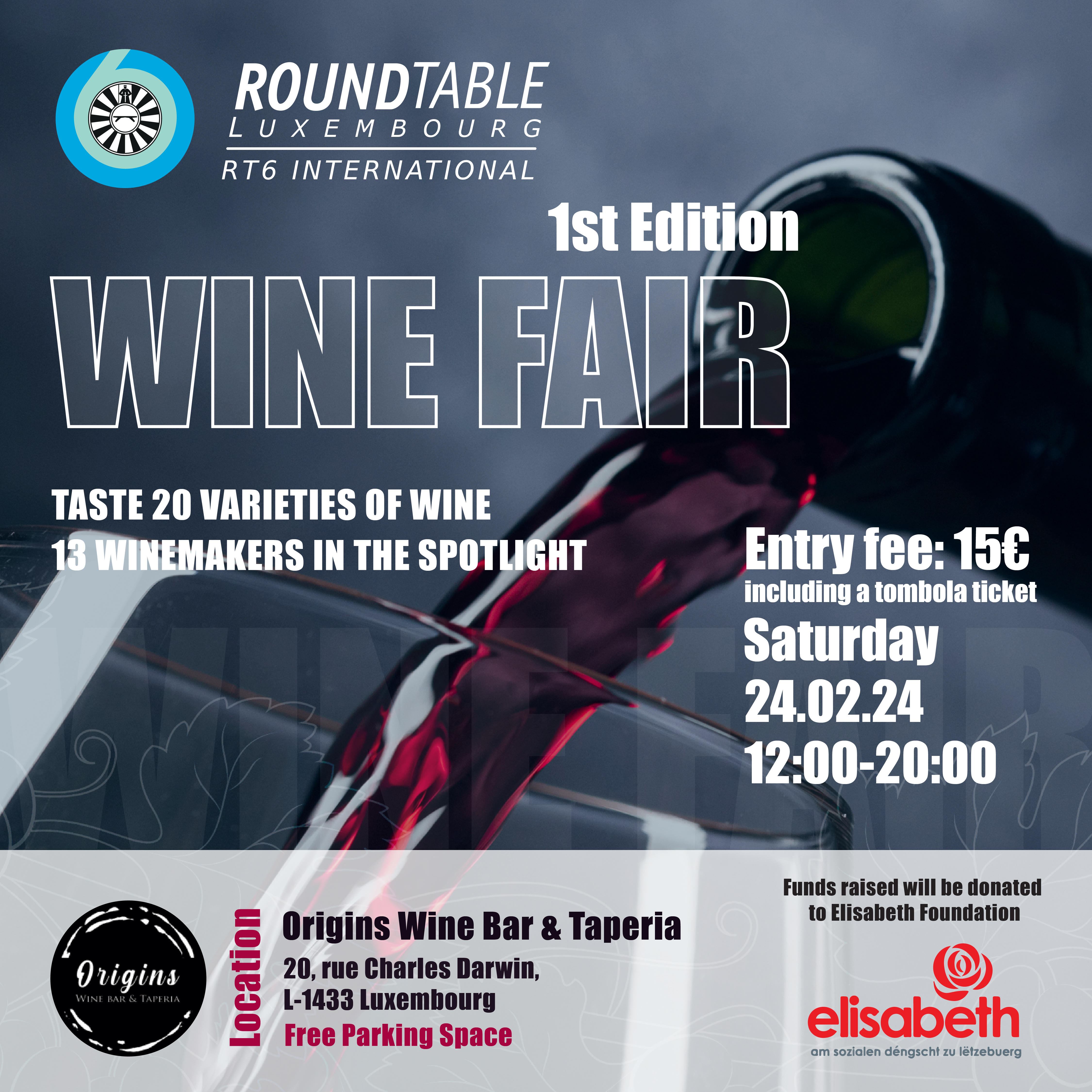 Roundtable 6 Luxembourg the 1st Wine Fair Edition!
