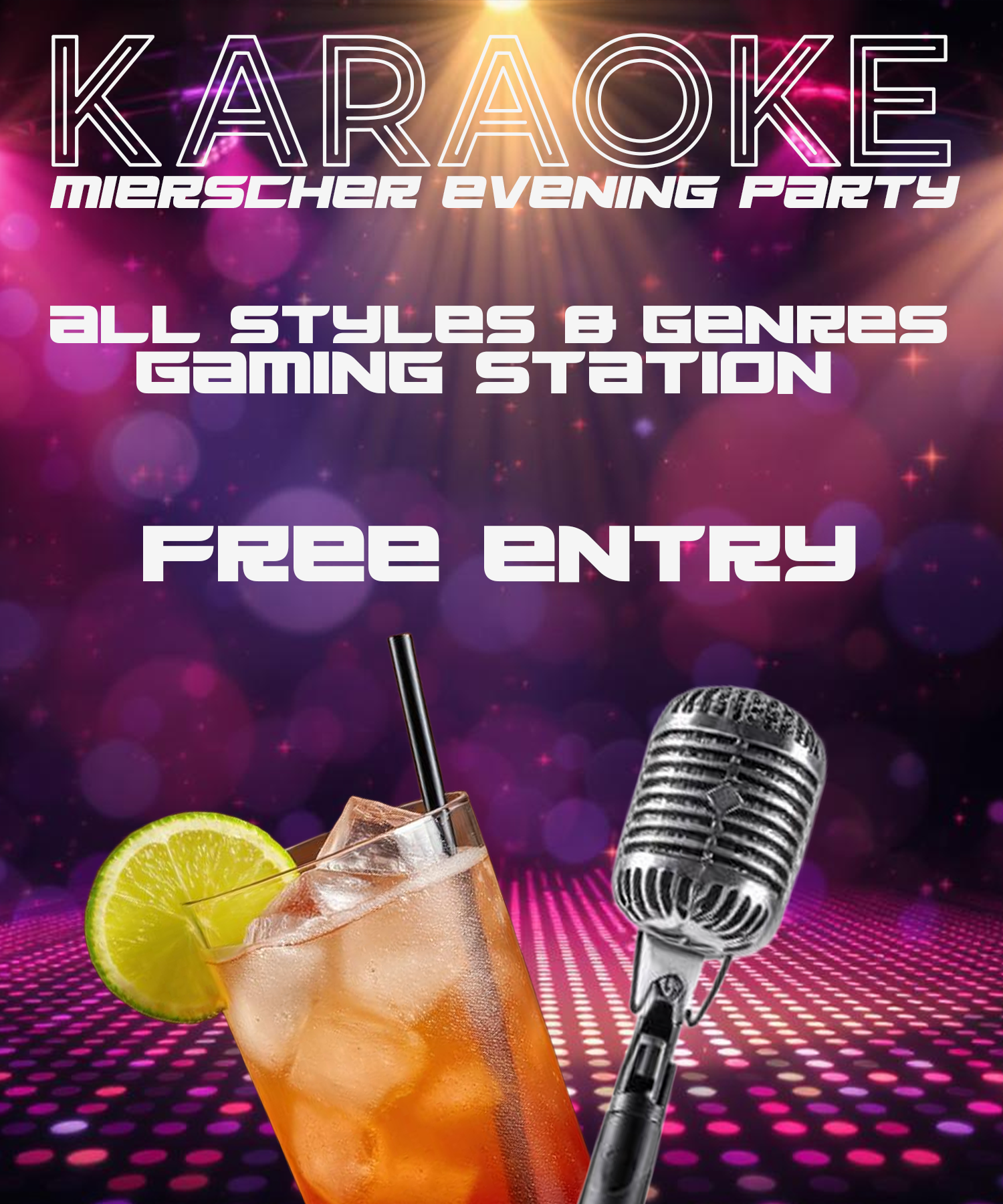 Karaoke - Mierscher Evening Party
