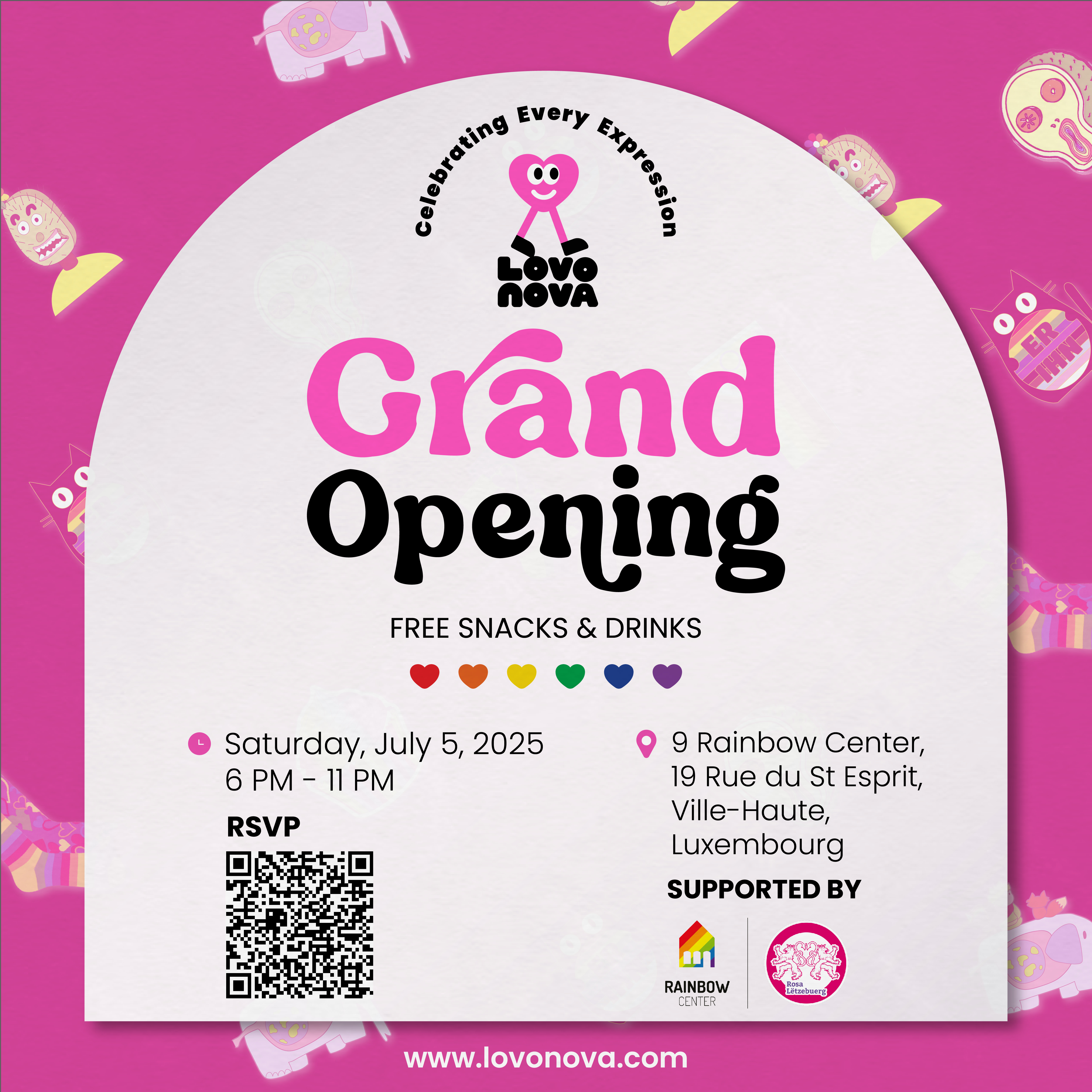 Grand opening of Lovo Nova
