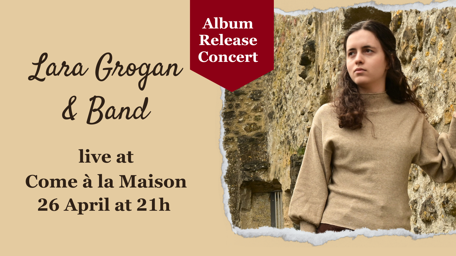 Lara Grogan & Band (Album Release Concert)