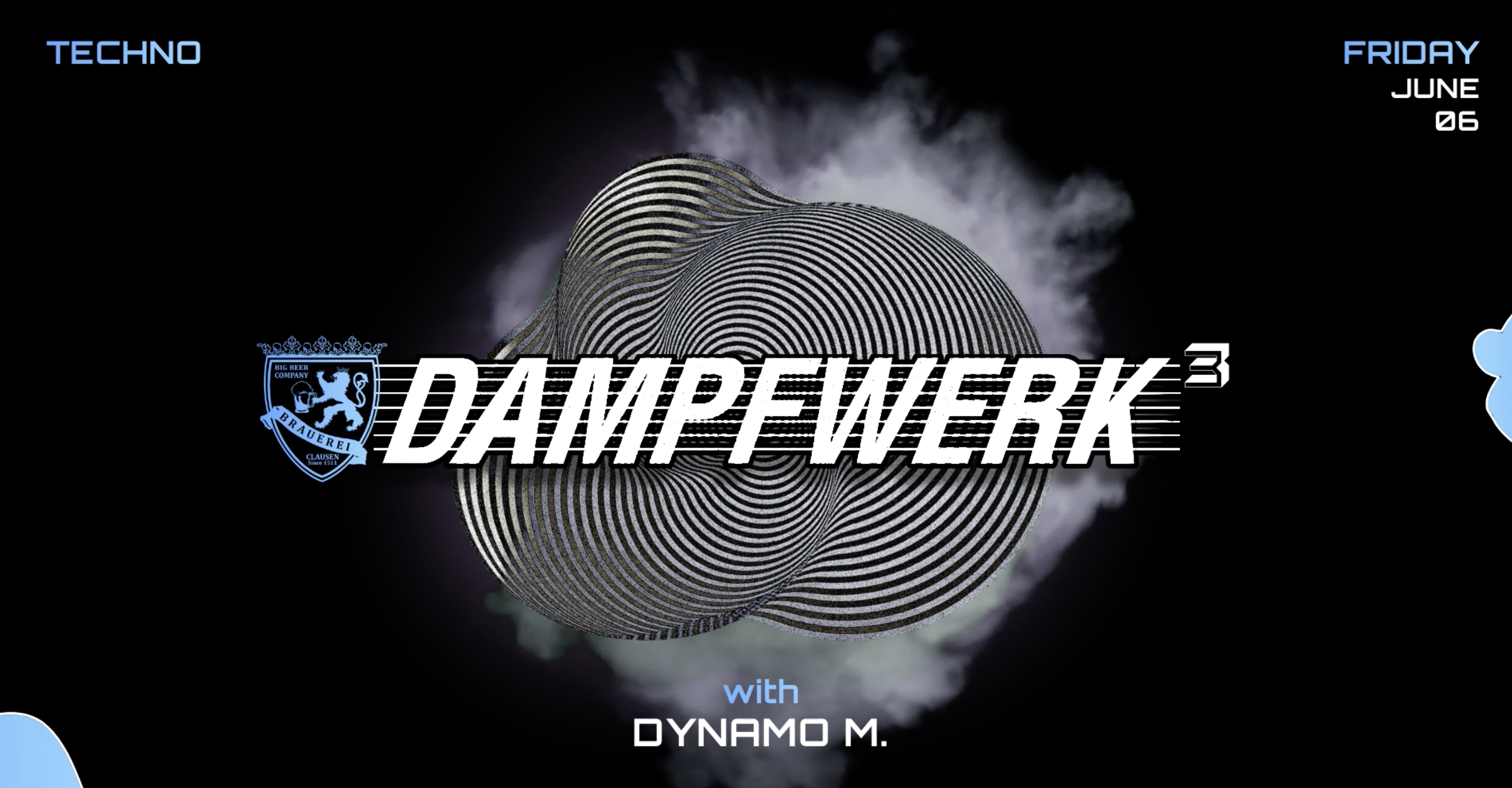 DAMPFWERK#3 • DYNAMO M - techno