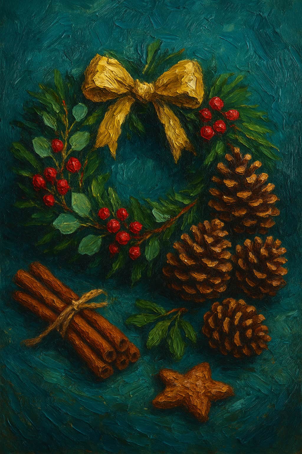 Art Brunch: Impasto Still Life Holiday addition