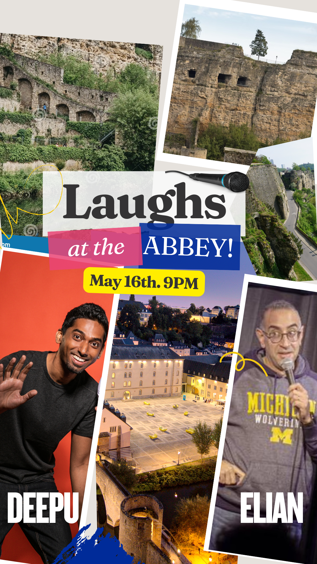 Laughs at the Abbey! - humour