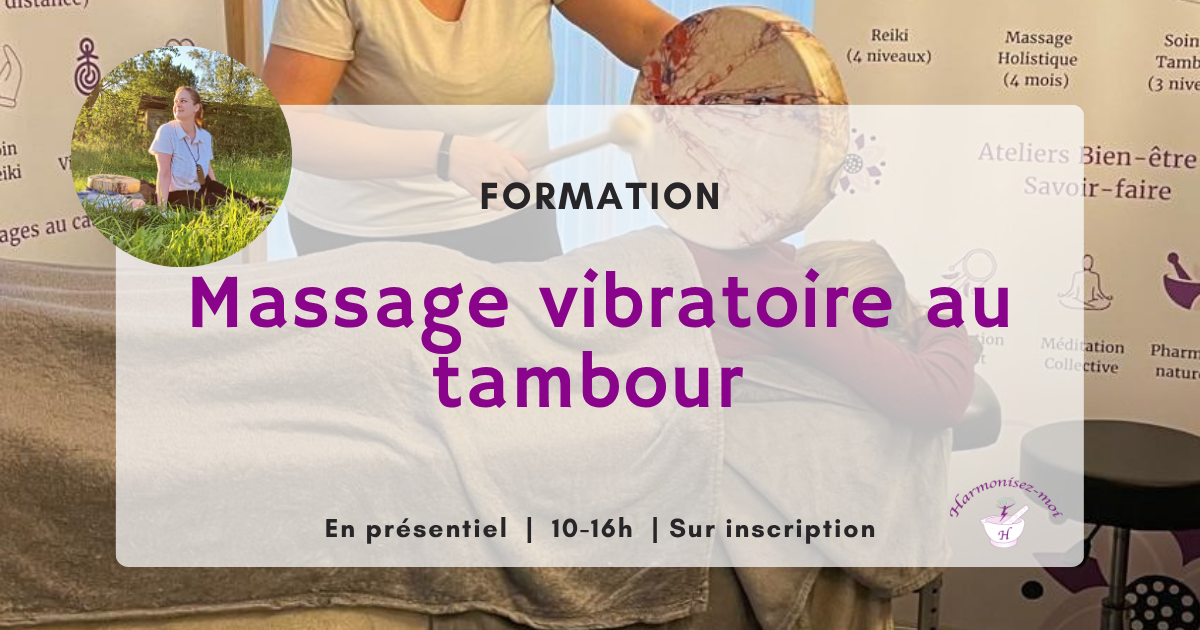 Vibrational Massage Training with Shamanic Drum