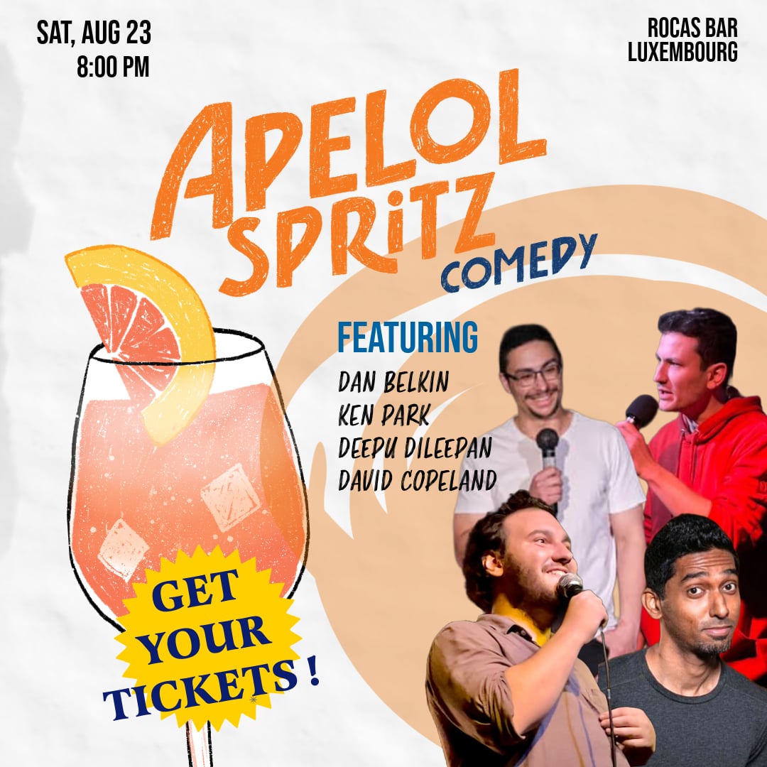 APELOL Spritz - English Comedy Night