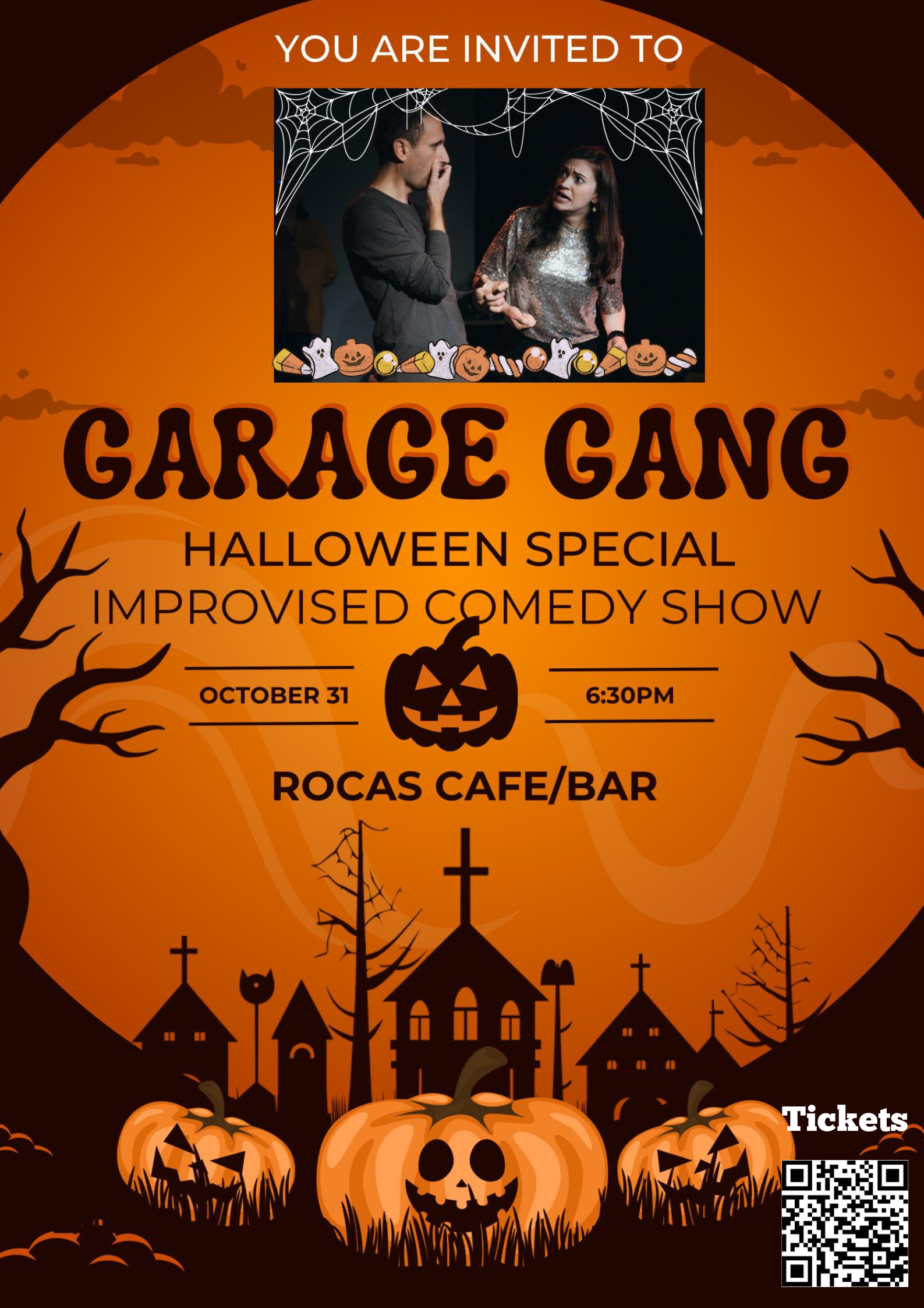Improv Comedy Show: Halloween Special